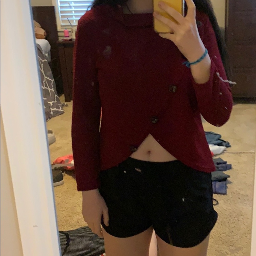 Cropped sweater